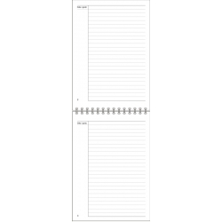 Notatnik - strona notatnika